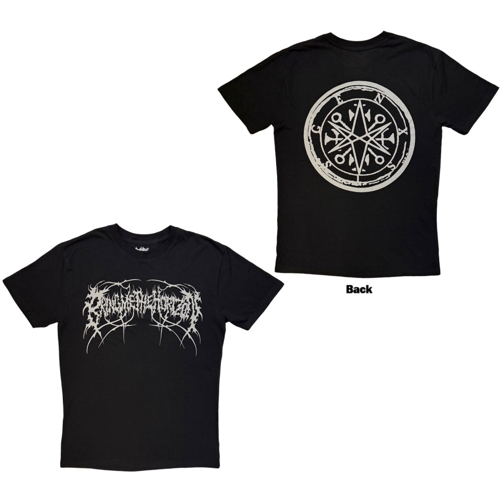 Bring Me The Horizon - Metal Logo Genxsis Herren TShirt - Schwarz